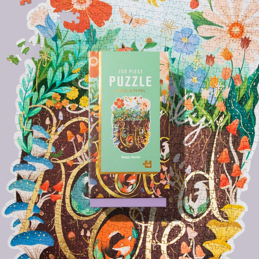 Deeply Rooted 750 Piece Jigsaw Puzzle for Adults - Challenging Nature-Themed Puzzle for Family Game Night & Relaxation