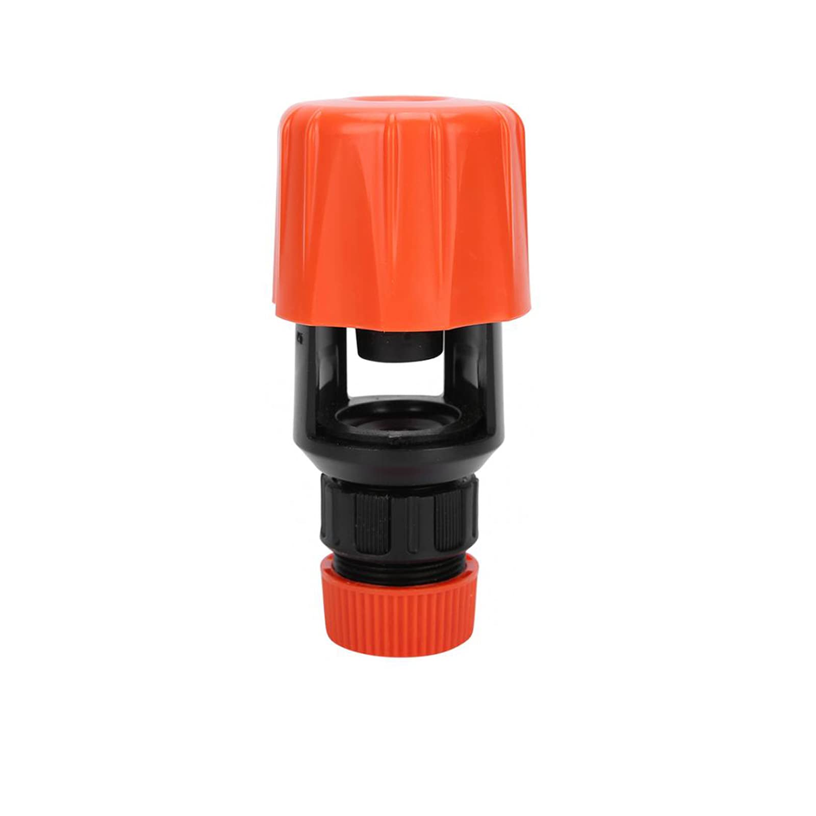 Universal Mixer Tap Hose Connector - Adjustable Water Tap Adapter for Garden Hose Quick Connect, Irrigation & Outdoor Use - Durable Plastic Orange Hose Fitting (1PC) - Perfect for Lawn Watering, Car Washing & Home Plumbing