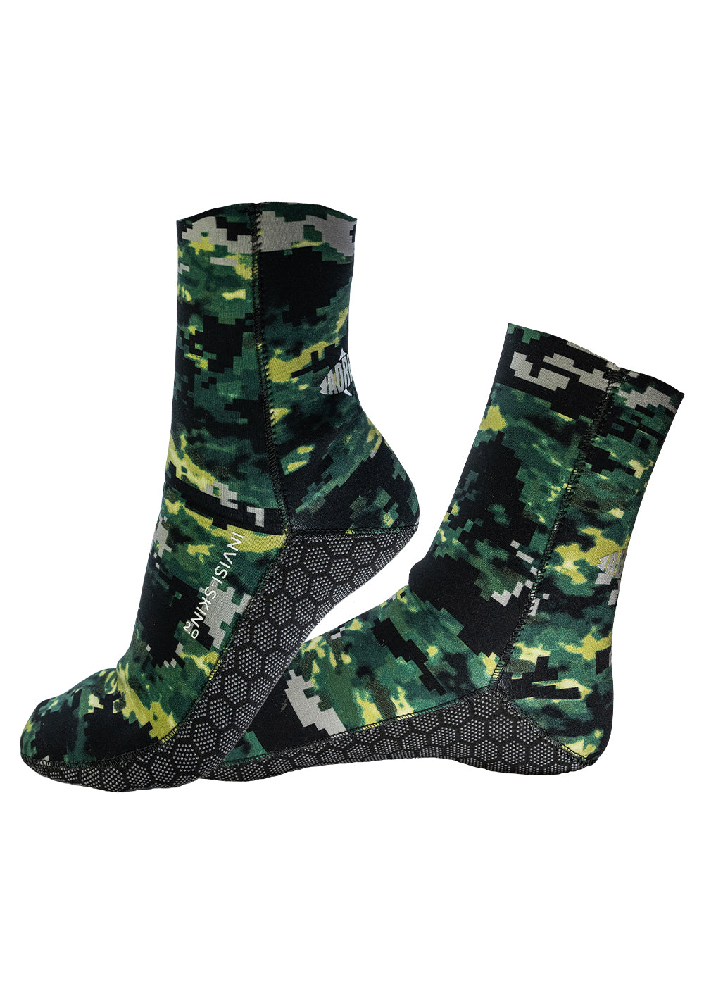 Adreno Invisi Skin 3mm Neoprene Wetsuit, Gloves & Socks Combo Set - Perfect for Scuba Diving, Snorkeling and Water Sports