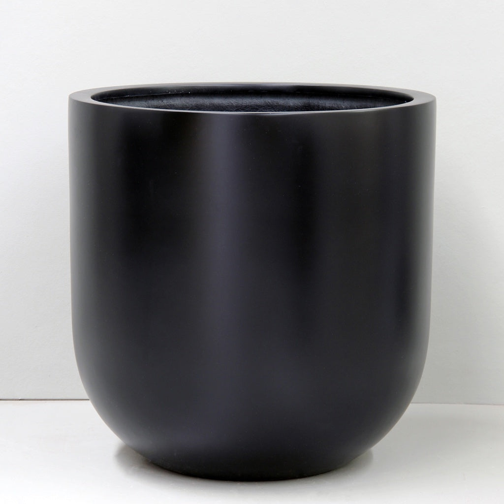 Balcony Lite Black Bullet Pot - Durable Outdoor Planter for Small Spaces, Succulents & Herbs - Perfect for Balcony, Patio & Garden Decor