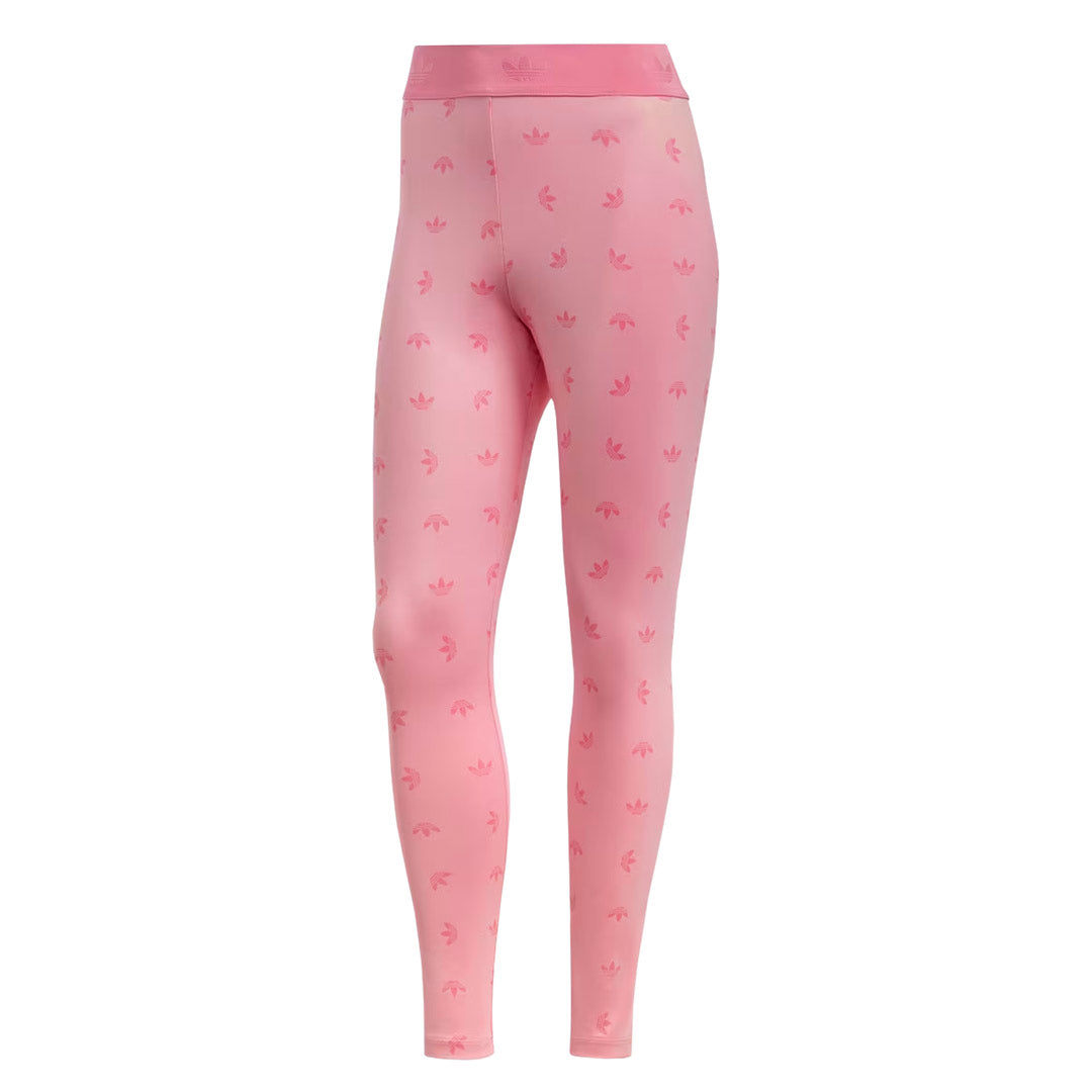 Adidas Women's 7/8 High Waist Printed Yoga Leggings - HL9151 - Comfortable Workout Pants for Running, Gym & Lounge Wear