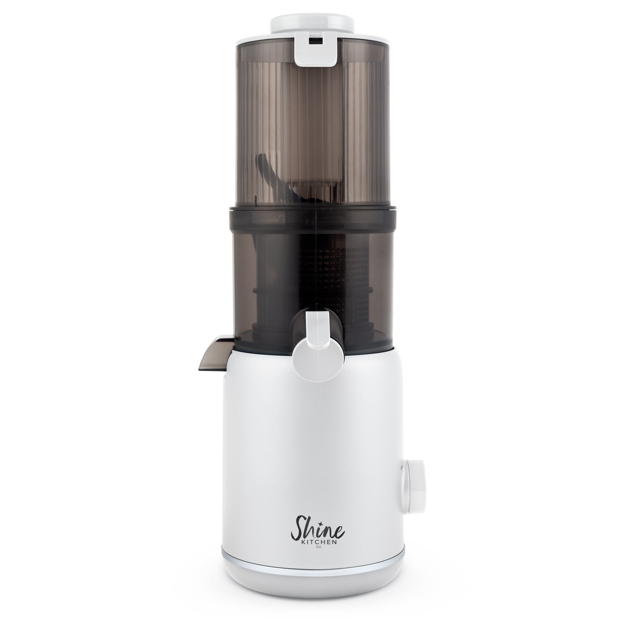 Shine Kitchen Co.® Multi Batch Compact Cold Press Juicer - Slow Masticating Juicer for Fruits & Vegetables - Perfect for Healthy Juicing at Home, Gym, or Office