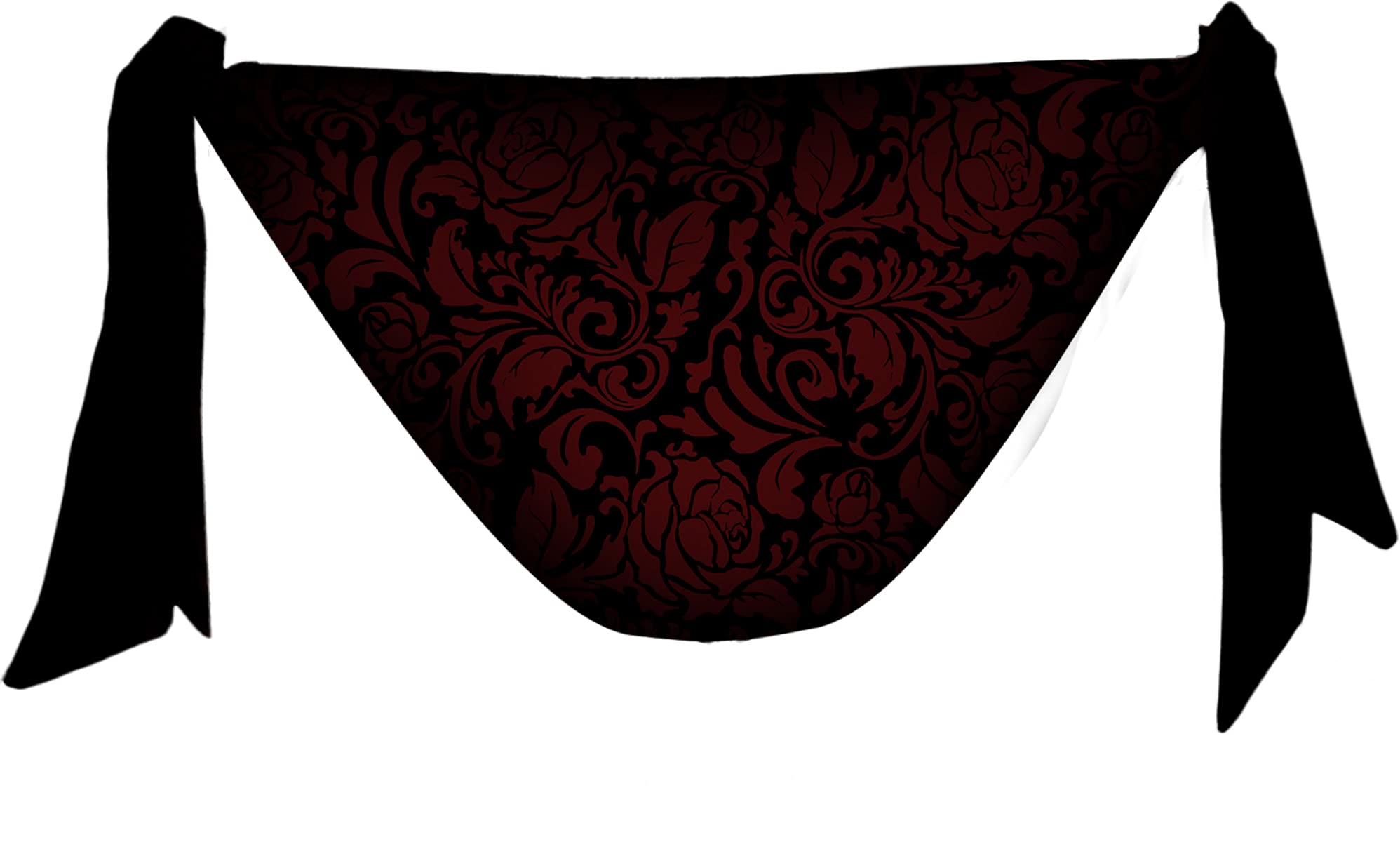 Dragon Rose Spiral Allover Flapover Bikini Swimsuit for Women - XL Size - Sexy Beachwear for Pool Party & Summer Vacation