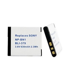 Sony NP-BN1 Replacement Battery for Sony Cyber-shot Cameras - High Capacity, Long Lasting Power for Travel & Photography