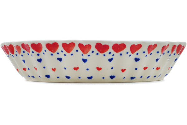 10-Inch Fluted Pie Dish - Premium Ceramic Baking Pan for Perfect Crusts | Ideal for Thanksgiving, Christmas, and Holiday Baking | Oven & Dishwasher Safe