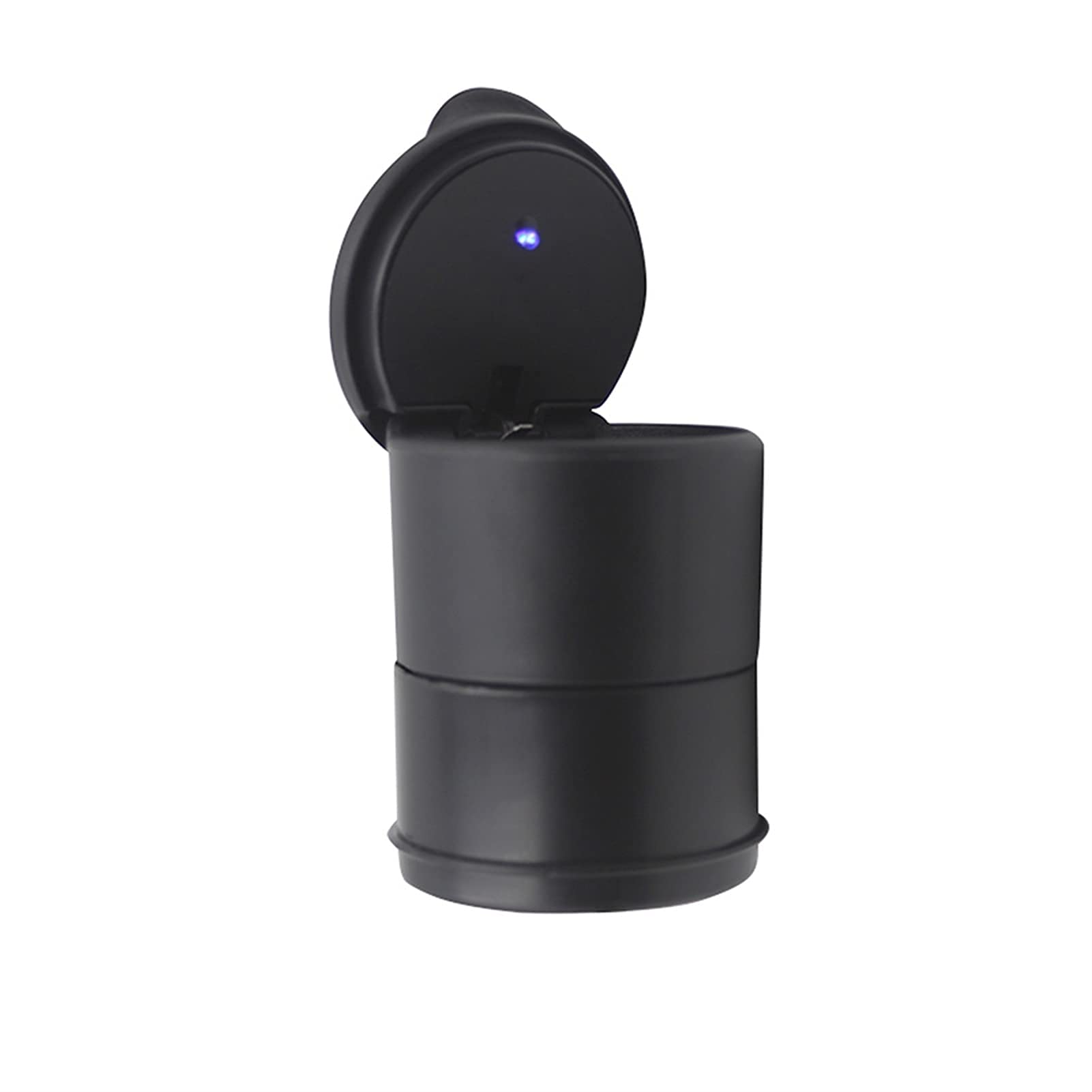 Portable Car Ashtray with LED Light - Detachable Smokeless Cigar Ashtray Cup Holder for Vehicles, Home & Office Use - Fireproof & Odor-Free Design for Travel, Camping and Indoor Smoking Areas