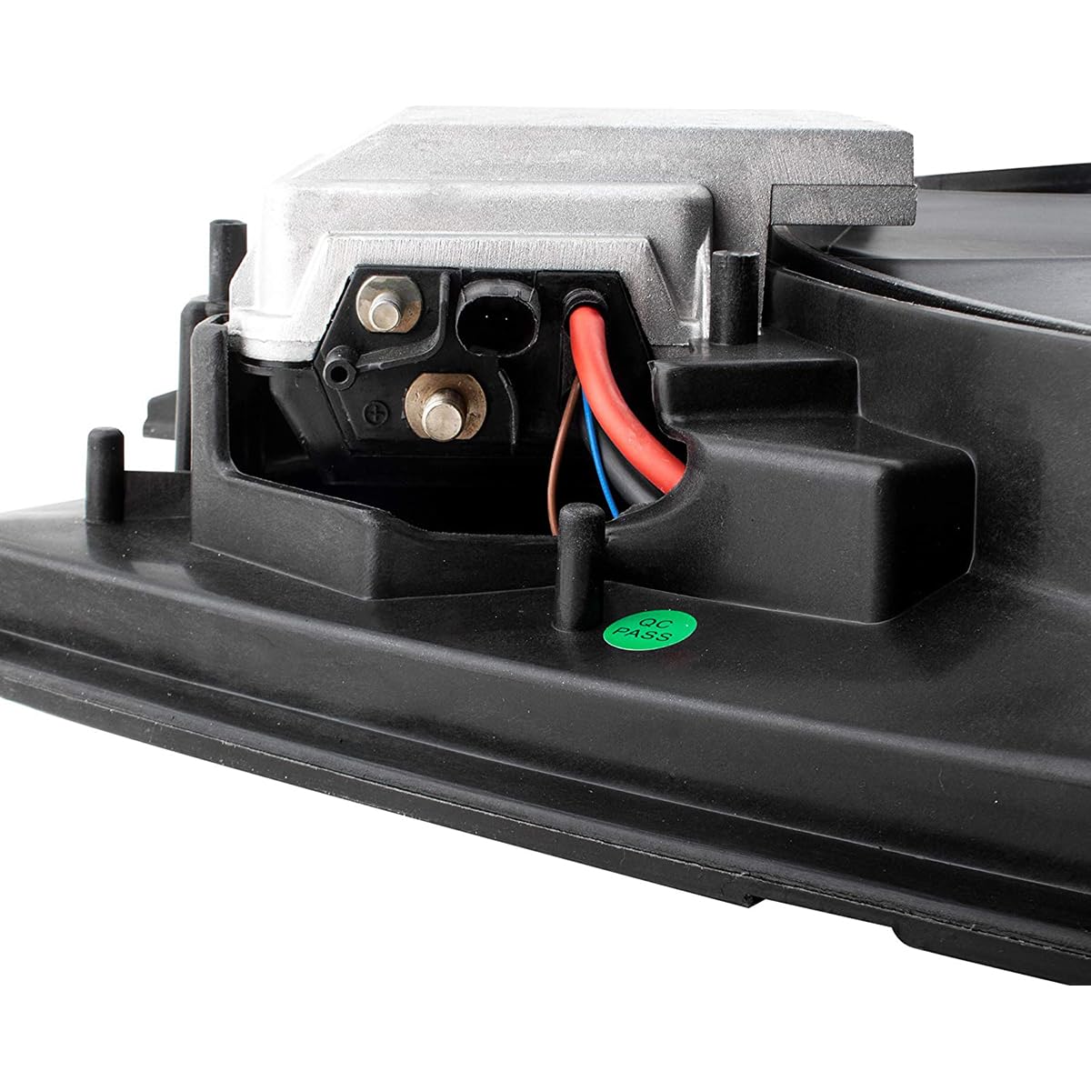 High Performance 1635000293 Brushless Engine Radiator Cooling Fan Compatible with Mercedes-Benz W163 ML55 AMG 2000-2003 Models (A1635000293, MB3115118) - Perfect for Overheating Prevention & Summer Driving