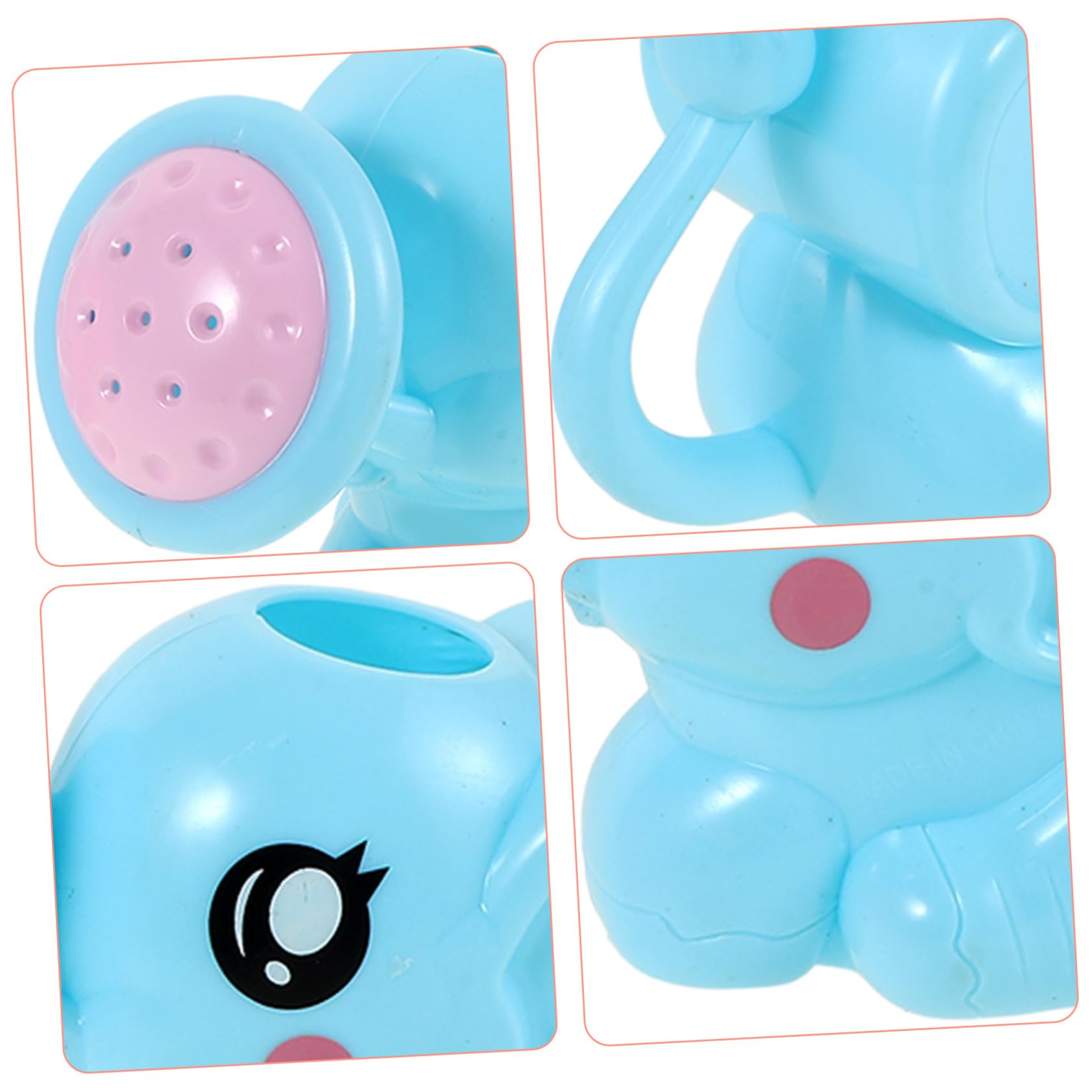 COOLHIYA 2-Pack Bathroom Toys for Kids - Watering Can & Sprinkler Shower Bathtub Toys, BPA-Free PP Plastic - Fun Bath Time Accessories for Toddlers & Preschoolers | Perfect for Indoor Water Play & Sensory Development