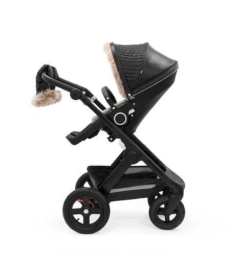 Stokke Xplory X Winter Kit - Black Stroller Accessories for Cold Weather | Baby Stroller Winter Cover & Footmuff for Newborn to Toddler | Perfect for Snowy Days & Outdoor Adventures