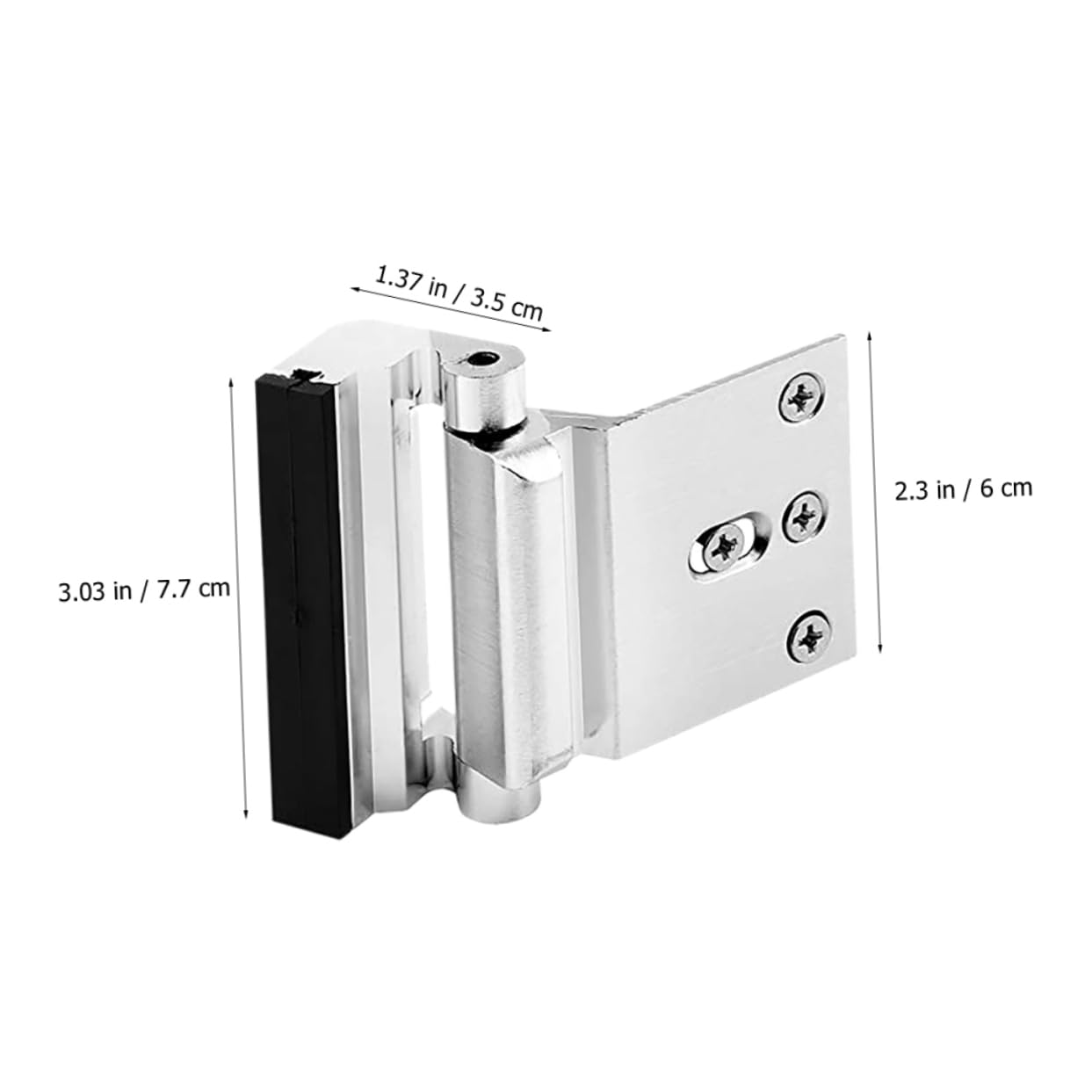 Portable Door Lock for Front Door - Heavy Duty Metal Security Latch for Home Safety, Child Proof & Travel Use | Ideal for Apartments, Hotels, and Household Security