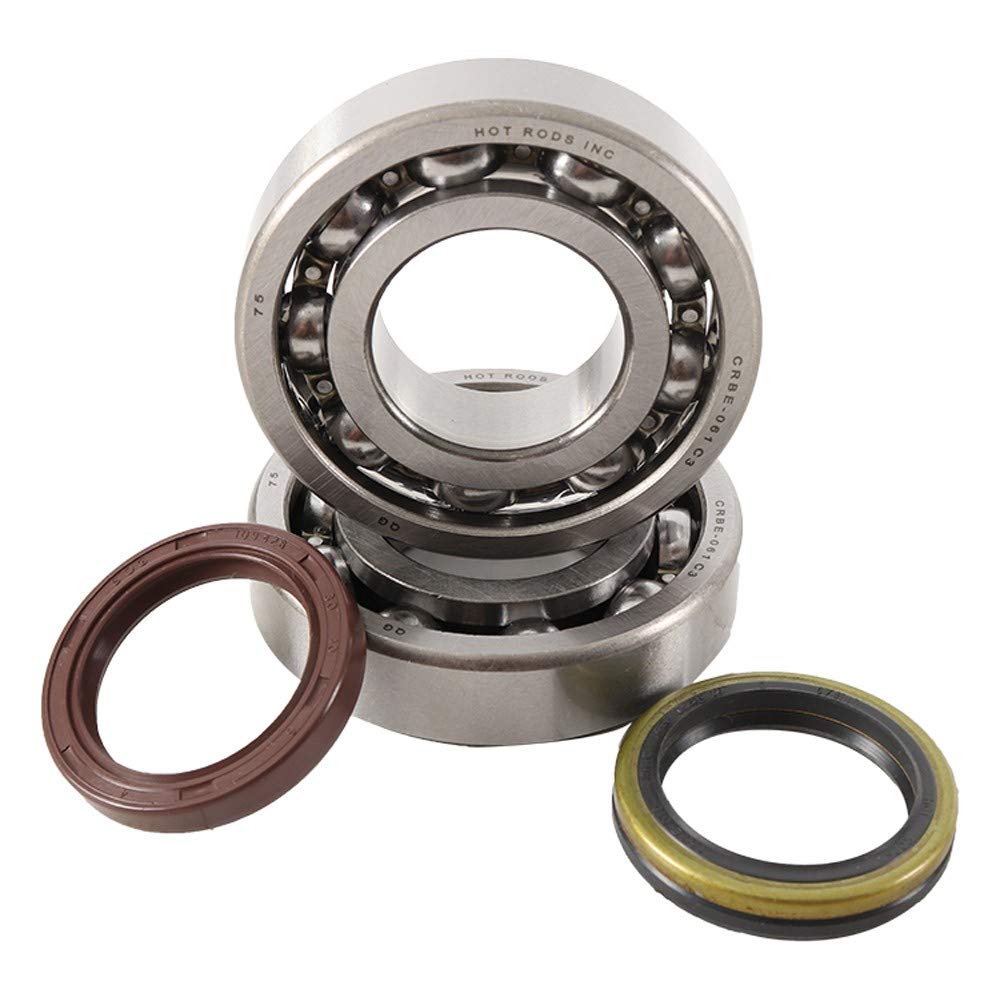 Hot Rods K074 Main Bearing and Seal Kit - High Performance Engine Rebuild Kit for Motorcycles & ATVs - Perfect for Off-Road Racing and Dirt Bike Maintenance