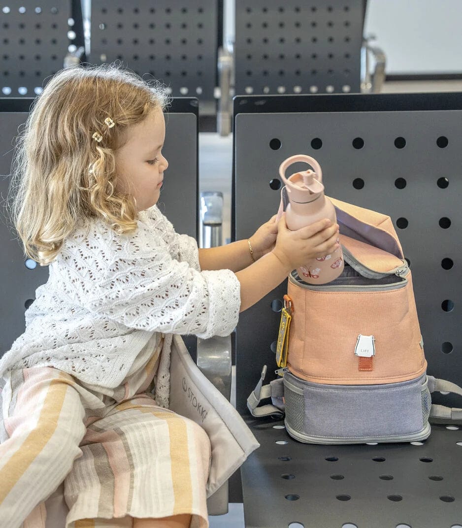 Stokke by Jetkids Crew Backpack - Lightweight Kids Travel Backpack for Airplane, School & Daycare - Durable & Ergonomic Design for Boys & Girls (Ages 3-8) - Perfect for Family Trips, Outdoor Adventures & Daily Use
