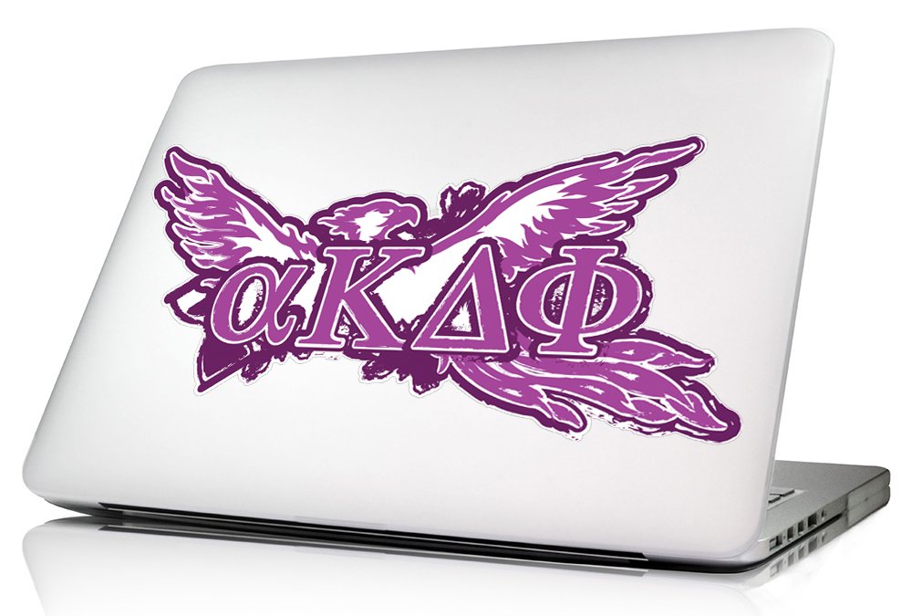 Alpha Kappa Delta Phi Laptop Skin & Wall Decal - Custom Vinyl Sticker for College Sorority, Laptops, Dorm Rooms, and Office Decor