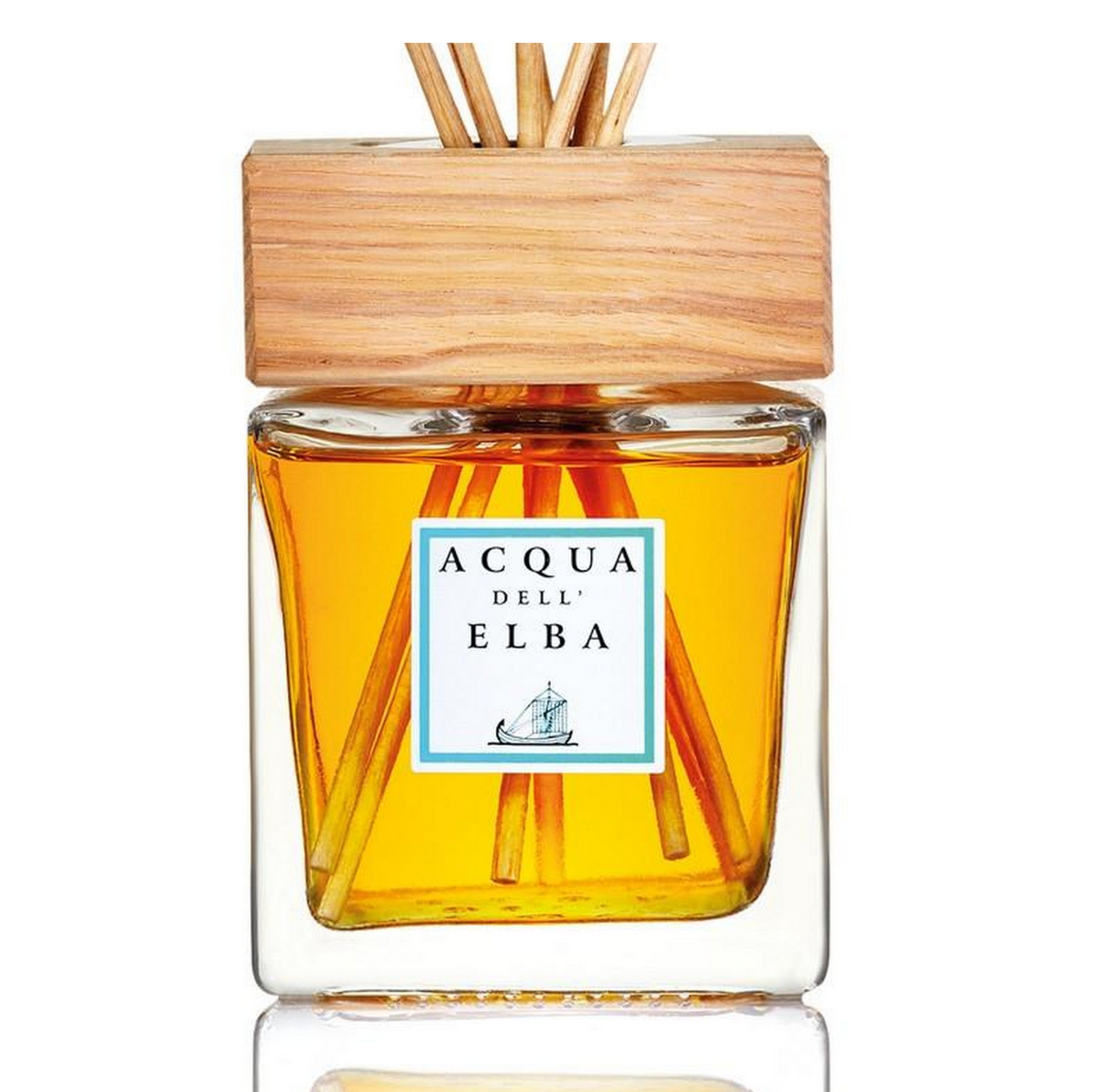Acqua Dell'Elba Home Fragrance Diffuser - Christmas Scent 500ml/17oz | Premium Aromatherapy Essential Oil Reed Diffuser for Holiday Decor, Living Room, Bedroom & Office