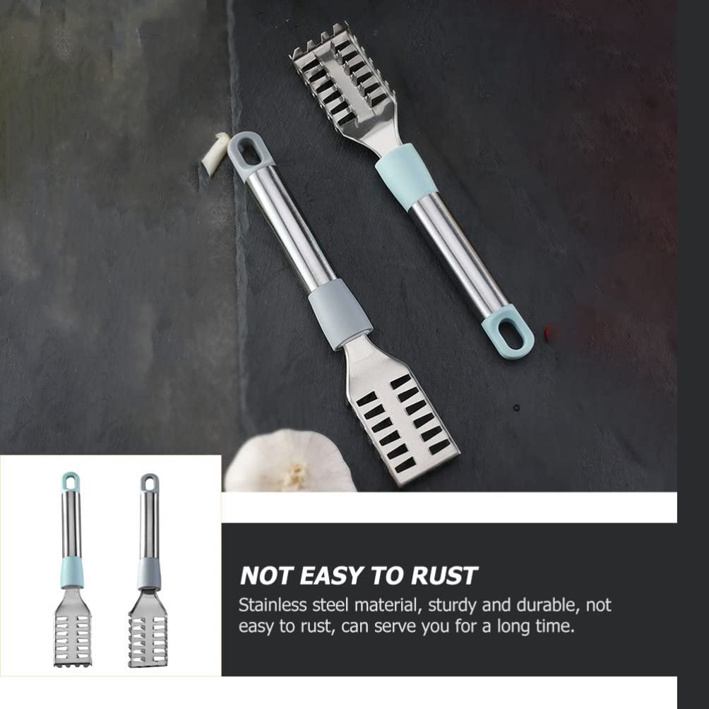 2 Pack Stainless Steel Fish Scale Remover Scraper - Efficient Fish Descaler Tool for Kitchen, Cleaning Fish Skin & Scales - Perfect for Home Cooking, Camping, and Seafood Prep