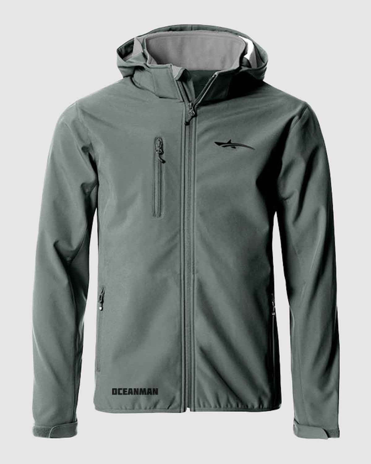 Ladies' Lausanne Softshell Jacket - Lightweight Waterproof Windbreaker for Hiking, Running & Outdoor Activities - Grey