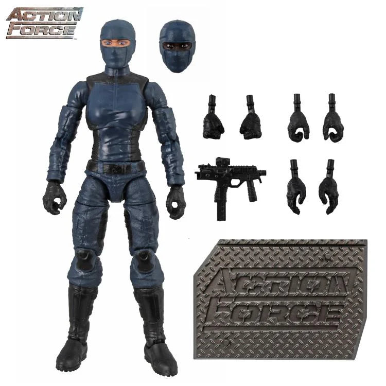 Action Force Riot Trooper (Female) Action Figure - Collectible Military Toy for Display & Play - Perfect for Fans, Collectors, and Diorama Scenes