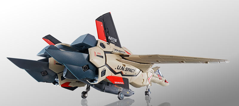 Bandai DX Chogokin Macross Plus YF-19 Full Set Action Figure - Collectible Robot Toy for Anime Fans & Model Enthusiasts - Perfect for Display, Gifts, and Cosplay Accessories