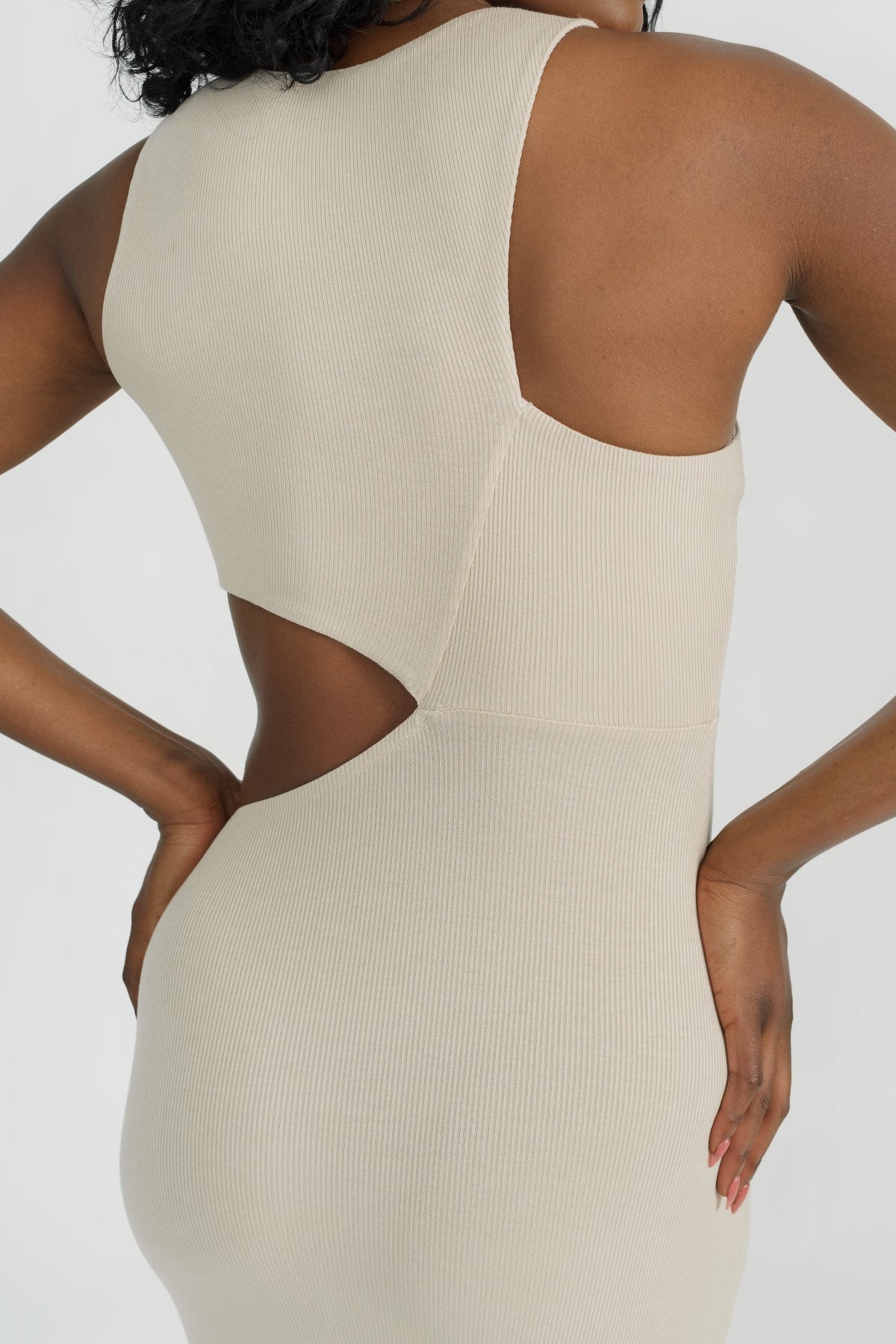 Lottie Maxi Dress in Coconut - Flowy Summer Beach Dress for Women, Perfect for Vacations, Parties & Casual Outings