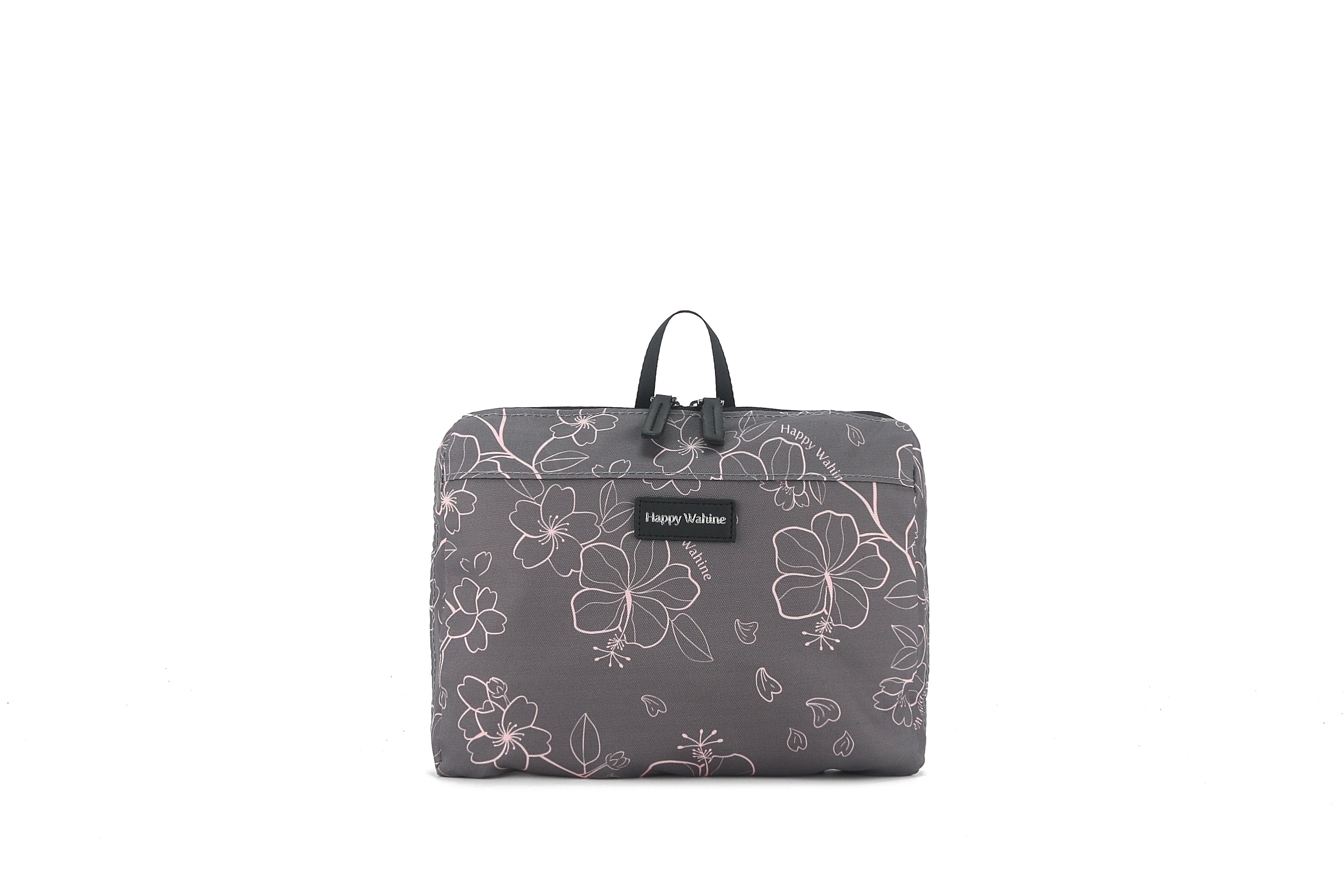 Melanie Sakura Grey Backpack - Stylish & Durable School, Travel & Work Bag for Women & Girls