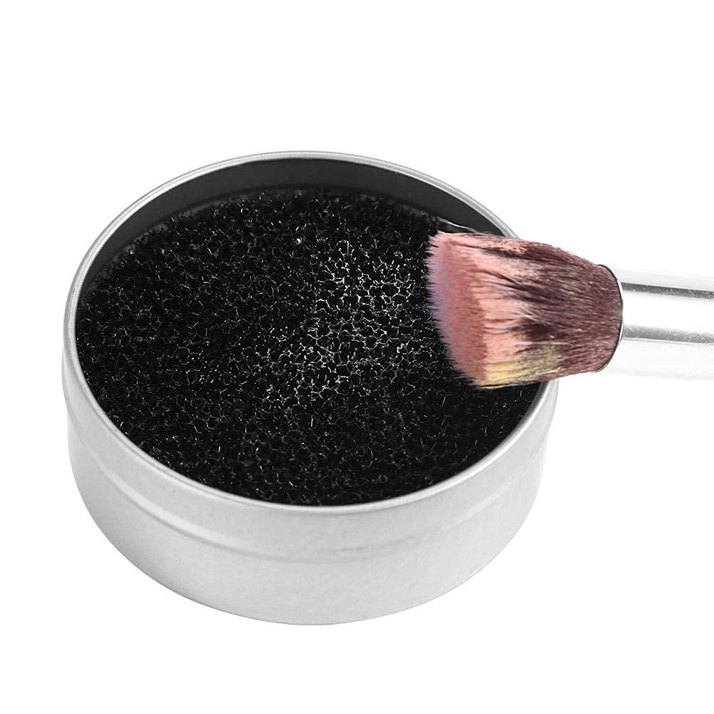 Professional Makeup Brush Cleaning Box - Quick & Easy Eyeshadow & Powder Remover Sponge Cleaner for Cosmetics | Perfect for Salon, Home & Travel Use