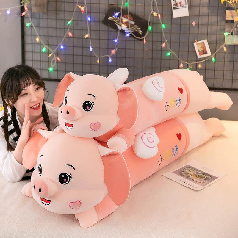 Penny: Giant Stuffed Pig Plush Toy - Extra Large Cuddly Piggy for Kids, Nursery Decor & Gift Ideas