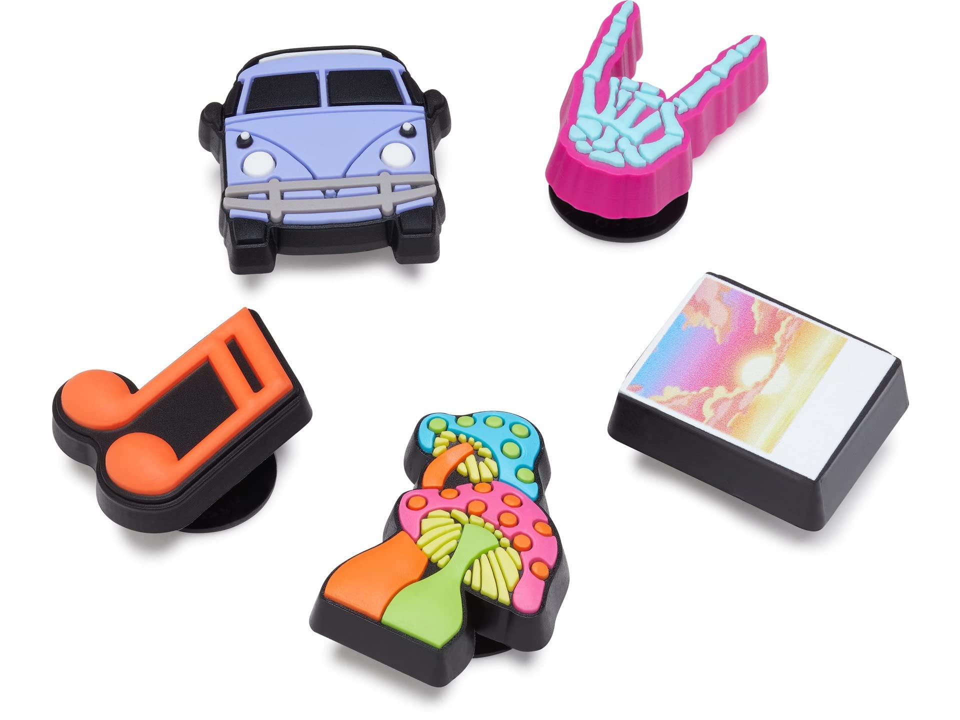 Crocs Jibbitz 5-Pack Trendy Shoe Charms for Crocs Shoes | Fun & Stylish Accessories for Kids & Adults | Perfect for Customizing Clogs, Sandals & Sneakers | Great Gift Idea for Birthdays & Holidays