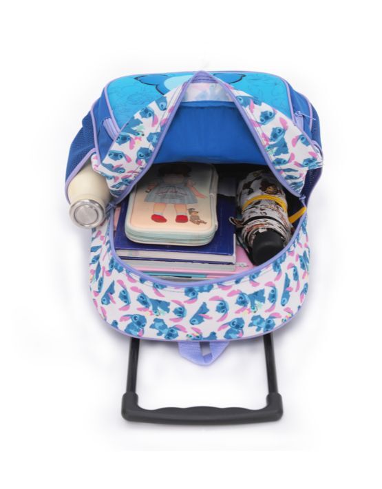 STITCH DIS327 15-inch EVA Trolley Backpack - Lightweight Travel Carry-On Luggage for Airplane, School, Camping & Outdoor Adventures