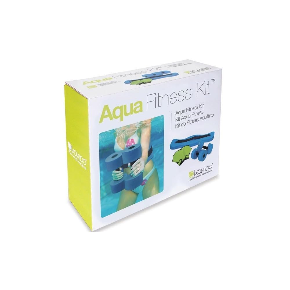 Kokido Aqua Fitness Kit - Water Exercise Equipment for Swimming Pools, Home & Gym Use - Perfect for Aqua Aerobics, Hydrotherapy & Pool Workouts