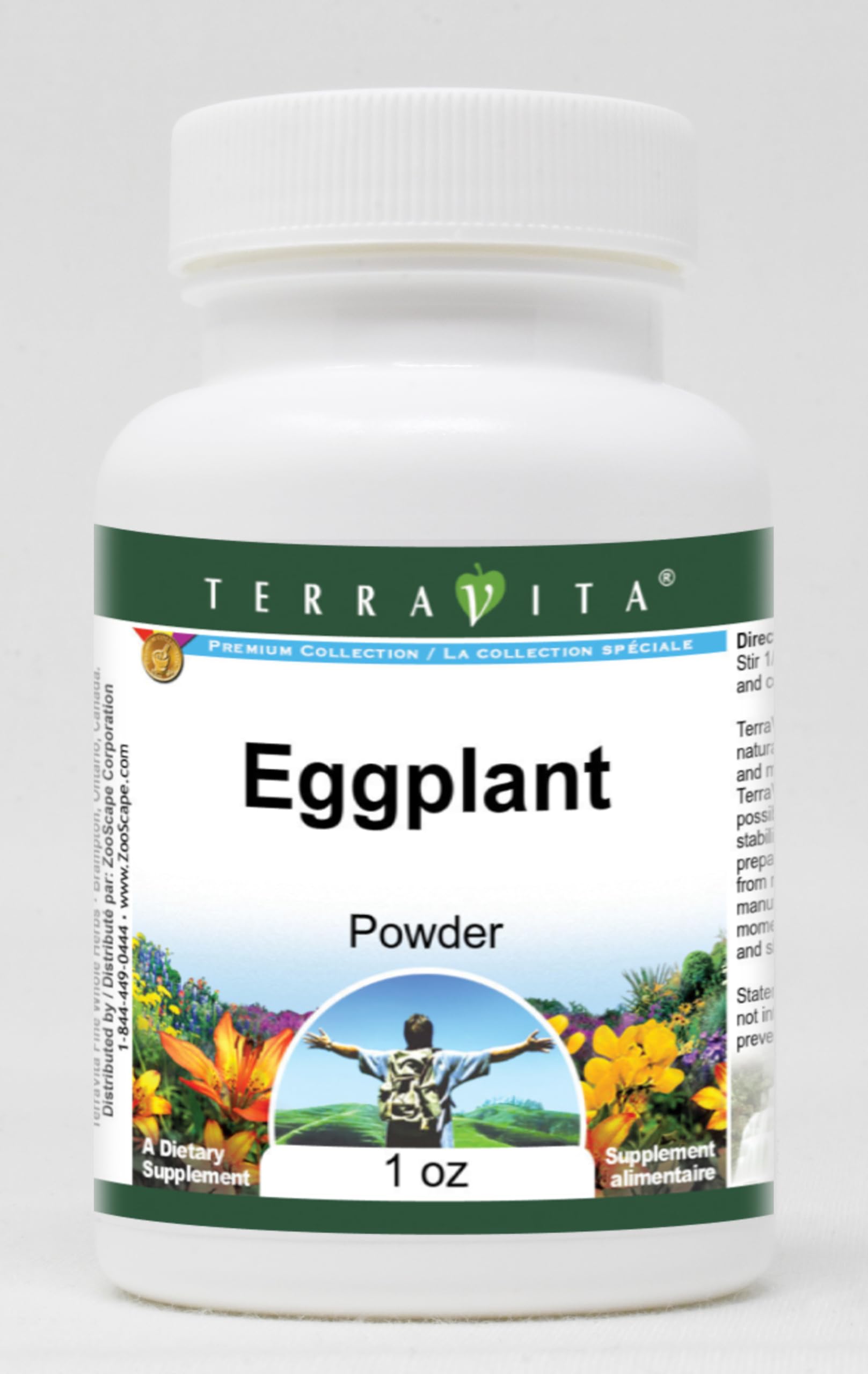 Organic Eggplant Powder 1 oz (3 Pack) - Superfood for Smoothies, Baking & Detox - USDA Certified, Non-GMO, Gluten-Free - Perfect for Vegan & Keto Diets