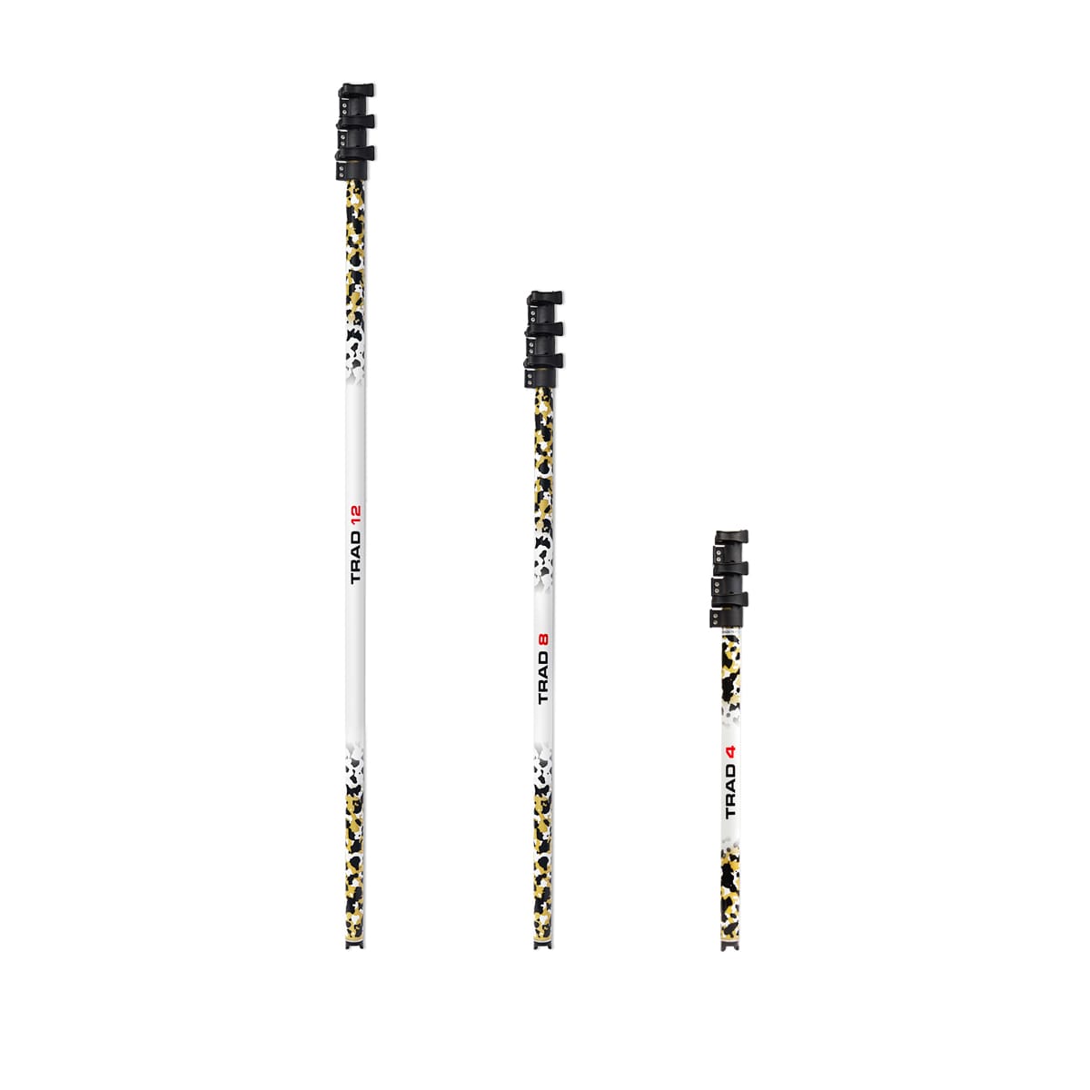 TRAD Climbing Poles - Lightweight Aluminum Trekking Poles for Hiking & Backpacking - Perfect for Mountain Climbing, Trail Running & Outdoor Adventures