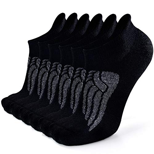 6 Pairs Black