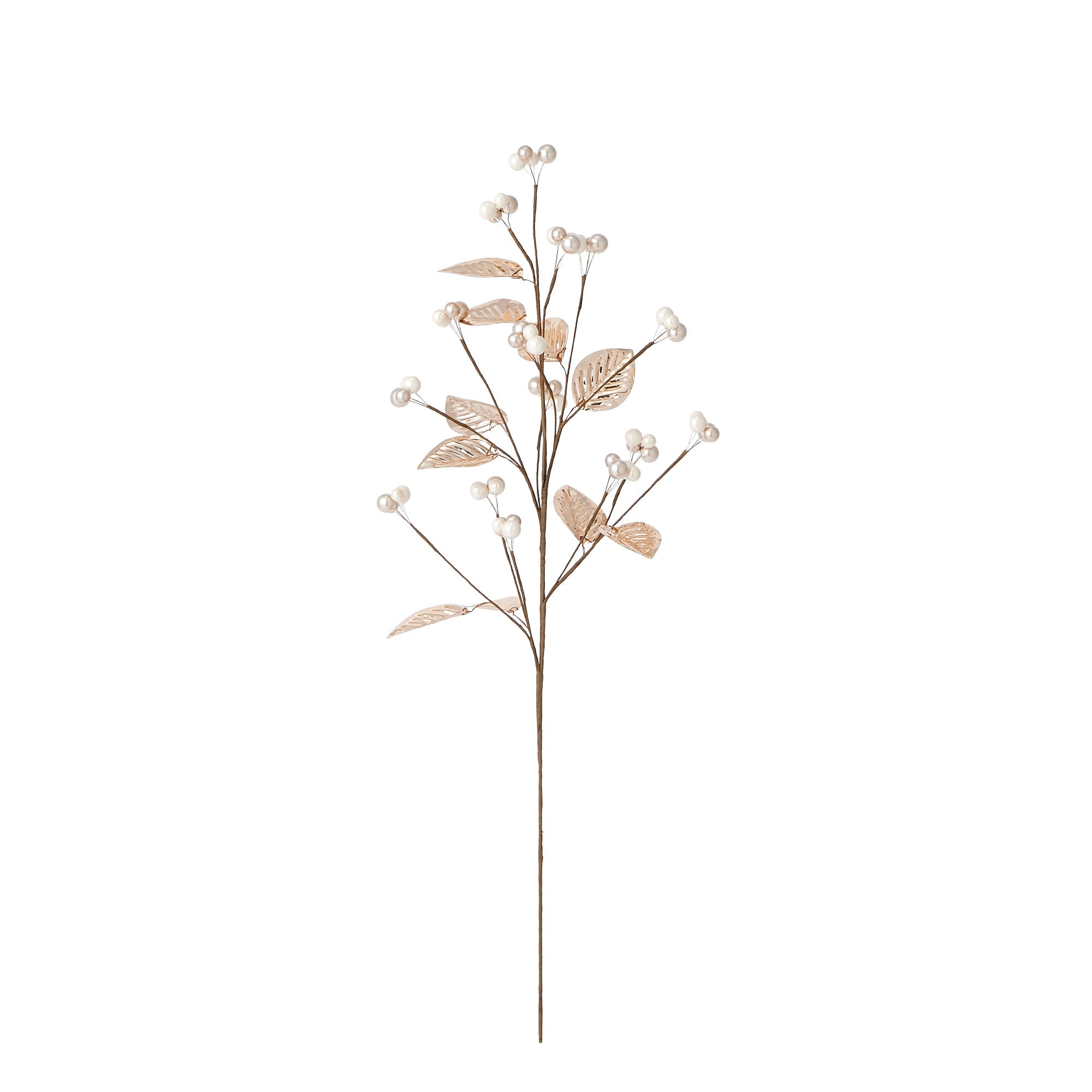 Shiny Gold Leaf Artificial Plants - Elegant Home & Office Decor for Table Centerpieces, Shelves, and Wedding Decorations