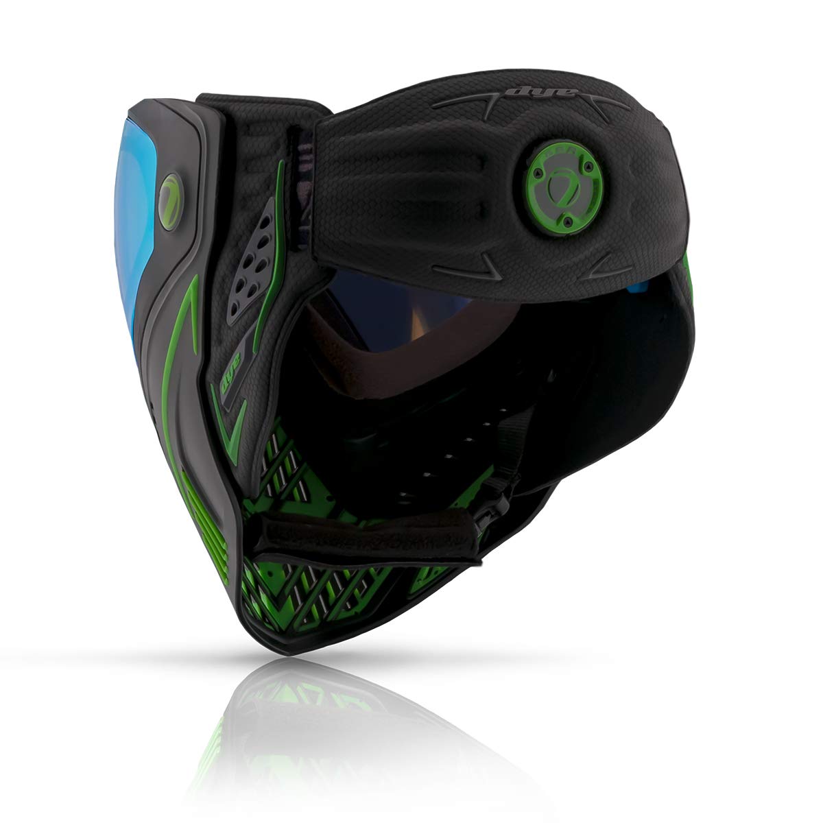 Dye i5 Paintball Goggles - Emerald 2.0 with Northern Lights Thermal Lens Combo | Anti-Fog, UV Protection | Perfect for Tournament Play & Woodsball Scenarios