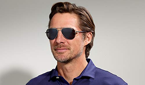 Revo Raconteur II Polarized Aviator Sunglasses - Metal Frame for Men & Women - UV Protection for Driving, Fishing & Outdoor Activities