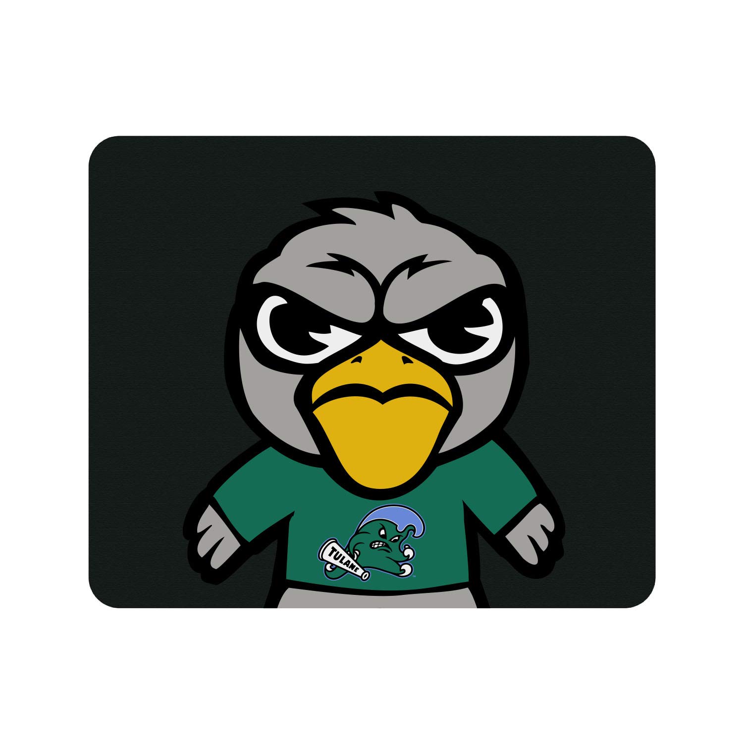 OTM Essentials Tulane University Standard Fabric Mouse Pad - Non-Slip Desk Accessory for Gaming & Office Work - Perfect for Dorm Rooms, Home Offices & Computer Workstations