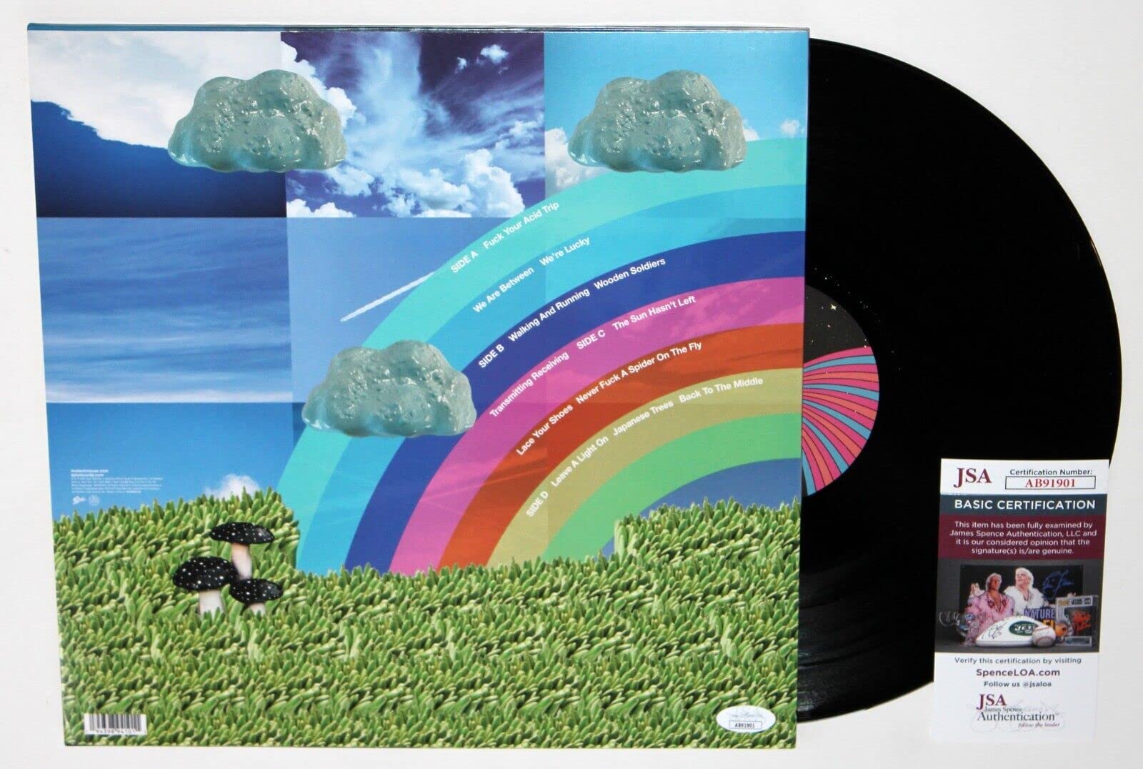 Isaac Brock Signed Modest Mouse The Golden Casket Album 2xLP Vinyl Record with JSA COA - Limited Edition Autographed Collectible for Music Fans & Vinyl Enthusiasts - Perfect for Display, Gifting, and Record Collections