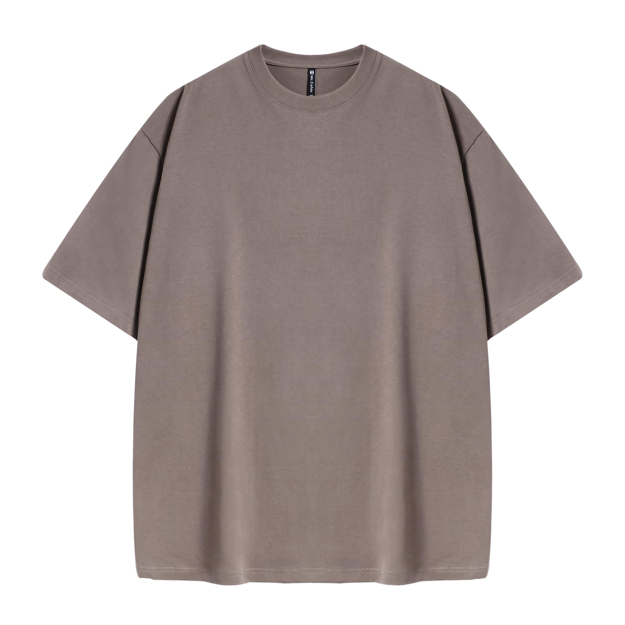 Mr. Color Men's Oversized Cotton T-Shirts - Lightweight Loose Fit Short Sleeve Casual Tee - Perfect for Streetwear, Lounge & Summer Outfits