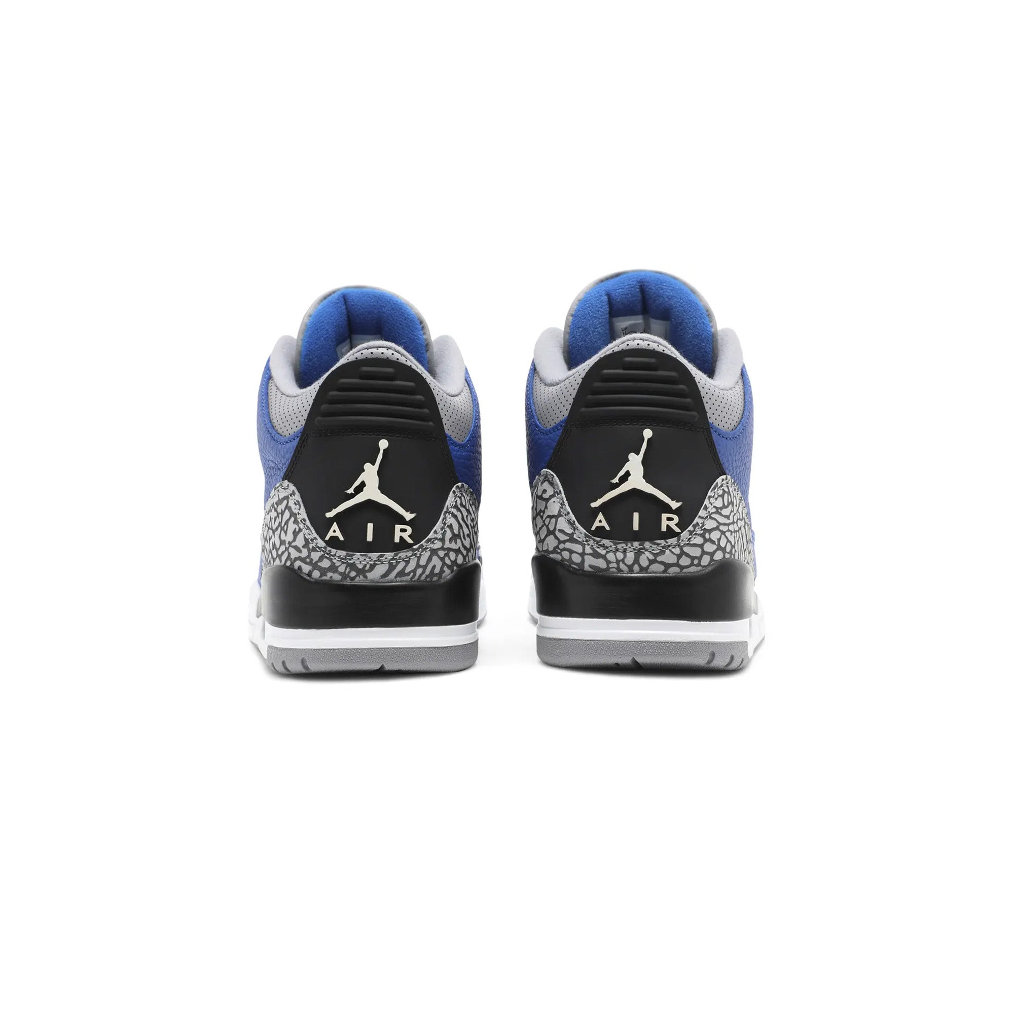 Air Jordan 3 Retro 'Varsity Royal Cement' Basketball Shoes (2020) - Men's Sneakers for Casual Wear & Street Style