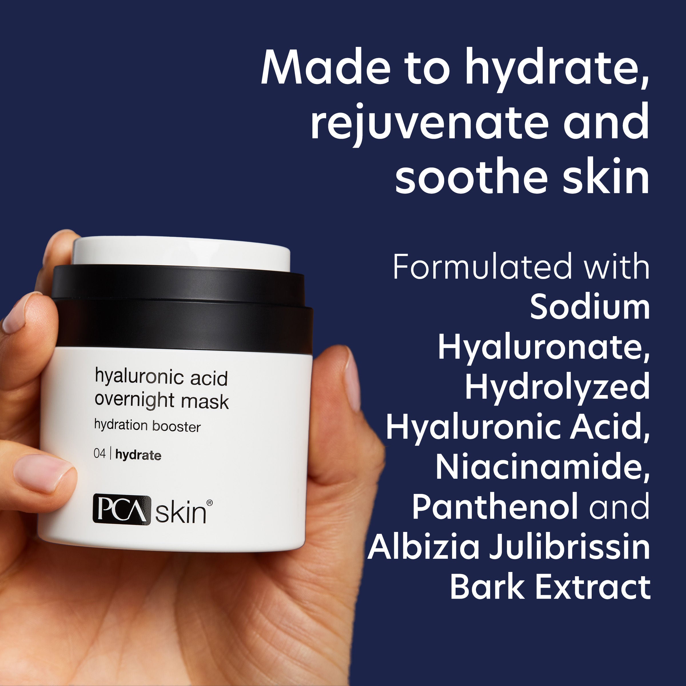 Best Hyaluronic Acid Overnight Face Mask for Deep Hydration - Anti-Aging & Moisturizing Sleeping Mask for Dry Skin - Perfect for Nighttime Skincare Routine & Travel