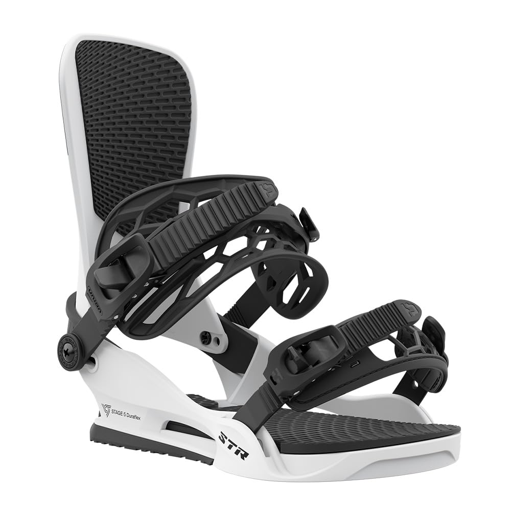 Union STR Men's Snowboard Bindings - High-Performance Snowboard Bindings for All-Mountain & Freestyle Riding - Perfect for Powder, Park & Backcountry Adventures