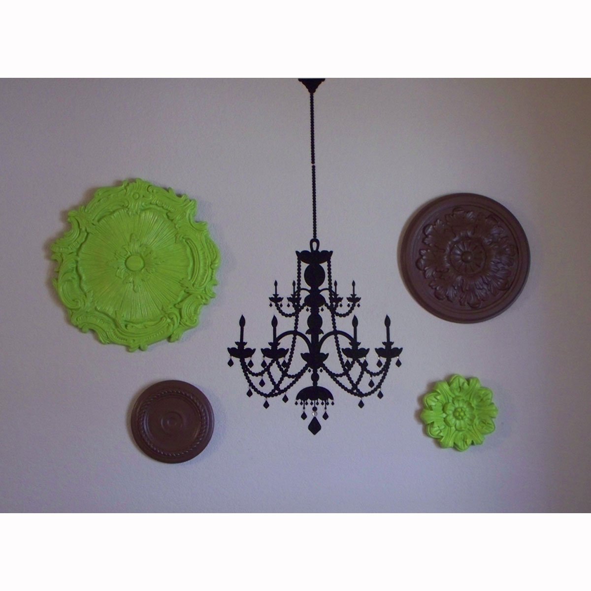 Ekena Millwork CM07ALPCC Small Alexandria Ceiling Medallion - 7 7/8