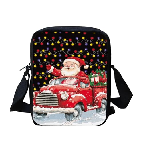 Winter Christmas Santa Claus Truck