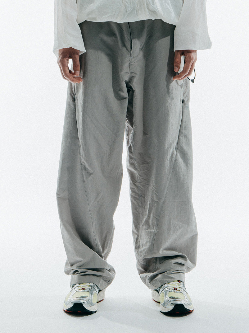 Nine Point Nine Expert Slide Pants - Light Grey - Perfect for Yoga, Workouts & Lounge Wear