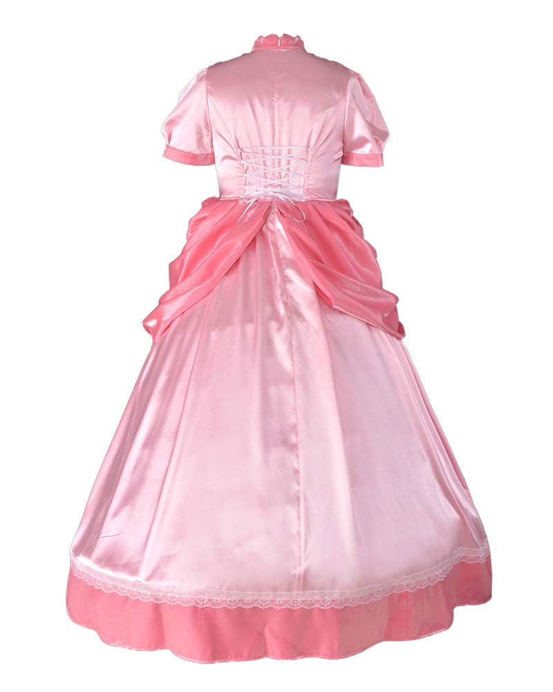 Miccostumes Women's Princess Costume - Deluxe Cosplay Dress Set with Crown, Petticoat, Earrings & Gloves | Halloween, Cosplay, Themed Parties & Renaissance Fairs