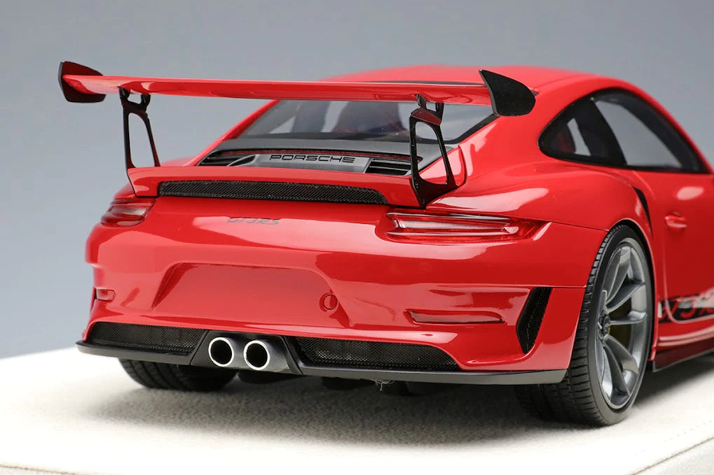 EIDOLON 1:18 Scale Porsche 911 (991.2) GT3 RS 2018 Diecast Model Car - Guards Red - Collectible Sports Car for Display & Gift