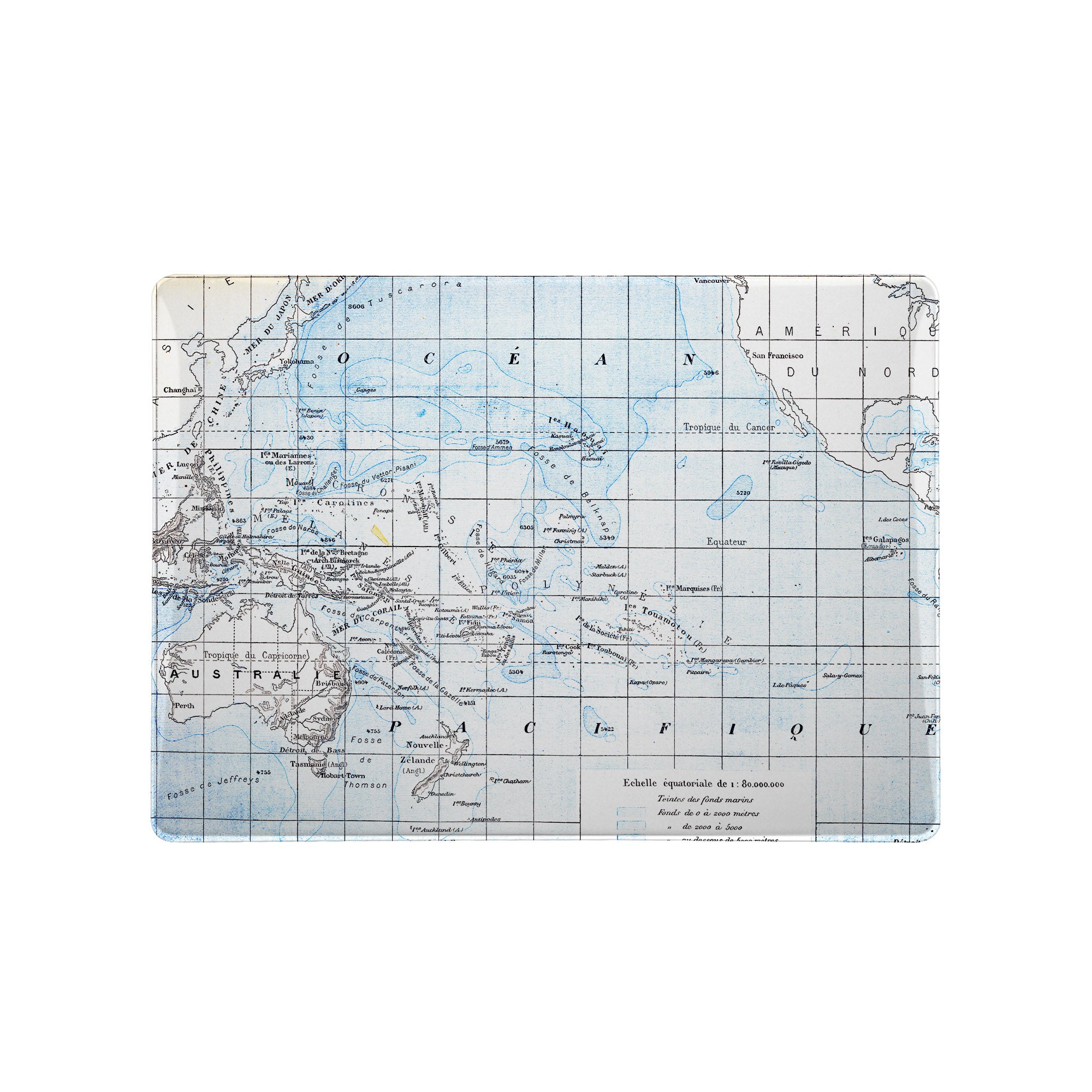 Premium Surface Laptop Case with World Map Design - Durable Protective Cover for Microsoft Surface Laptop 1/2/3/4 - Perfect for Travel, Business & School Use