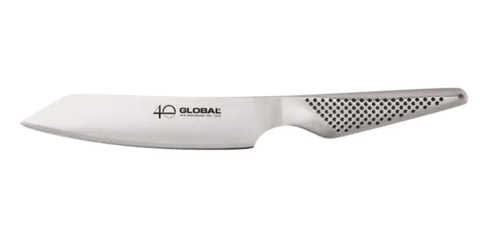 40th Anniversary Limited Edition Kiritsuke Utility Knife - Japanese High Carbon Steel Chef Knife for Sushi, Vegetables & Meat - Perfect for Home Cooking & Professional Kitchens