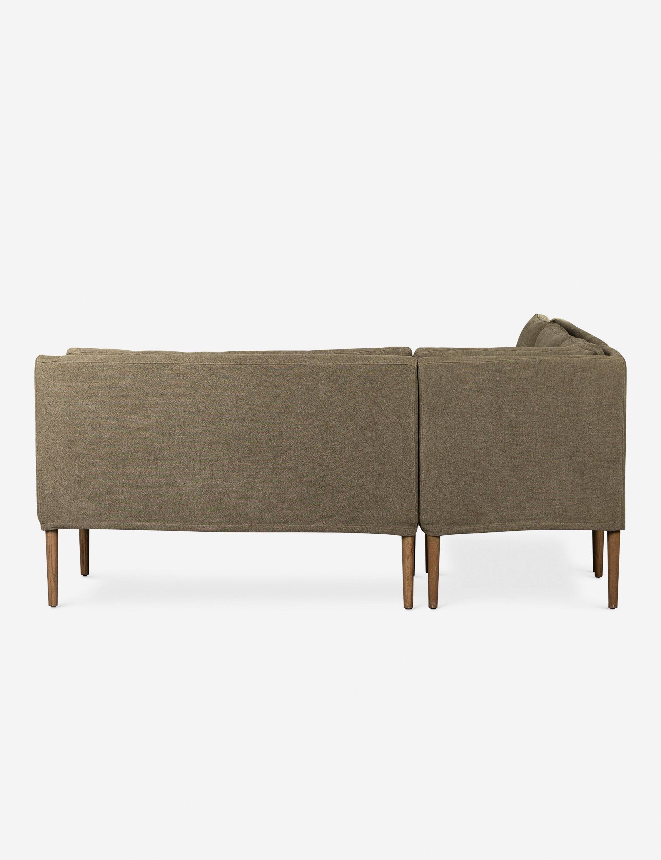 Aurelia Dining Banquette by Amber Lewis x Four Hands - Modern Upholstered Bench for Dining Room, Kitchen Nook & Entryway - Stylish Seating Solution for Home Decor