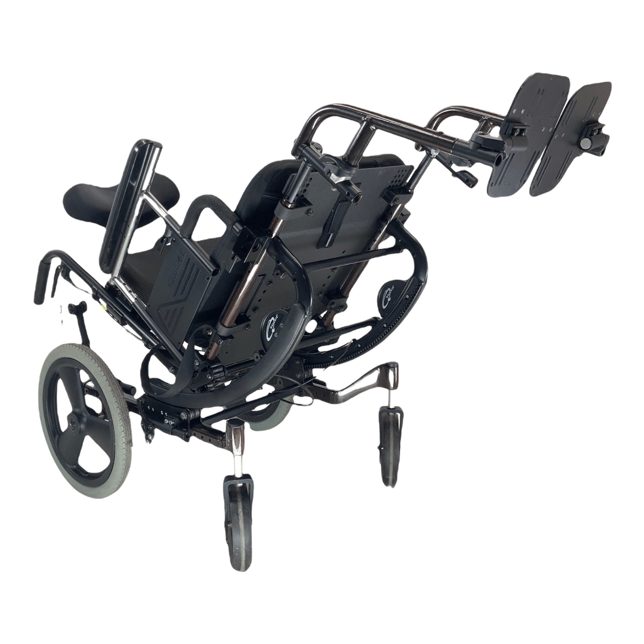 Quickie Iris SE Tilt-in-Space Manual Wheelchair by Sunrise Medical - Lightweight Mobility Aid for Indoor/Outdoor Use, Home & Travel